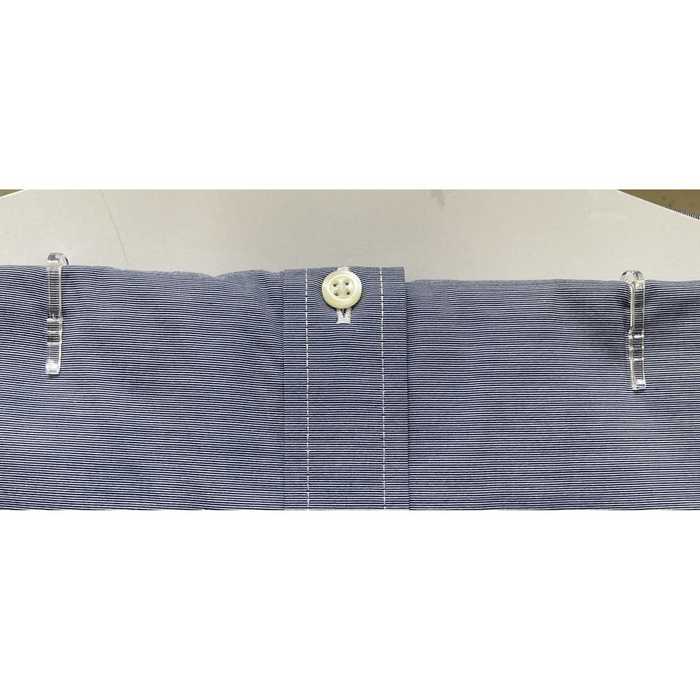 NWT Brooks Brothers 1818 Blue Button Down Dress Shirt Mens 16 34 Regent Fit - Picture 9 of 9